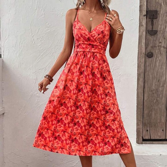 Floral Summer lightweight maxi Dress - Picture 1 of 9